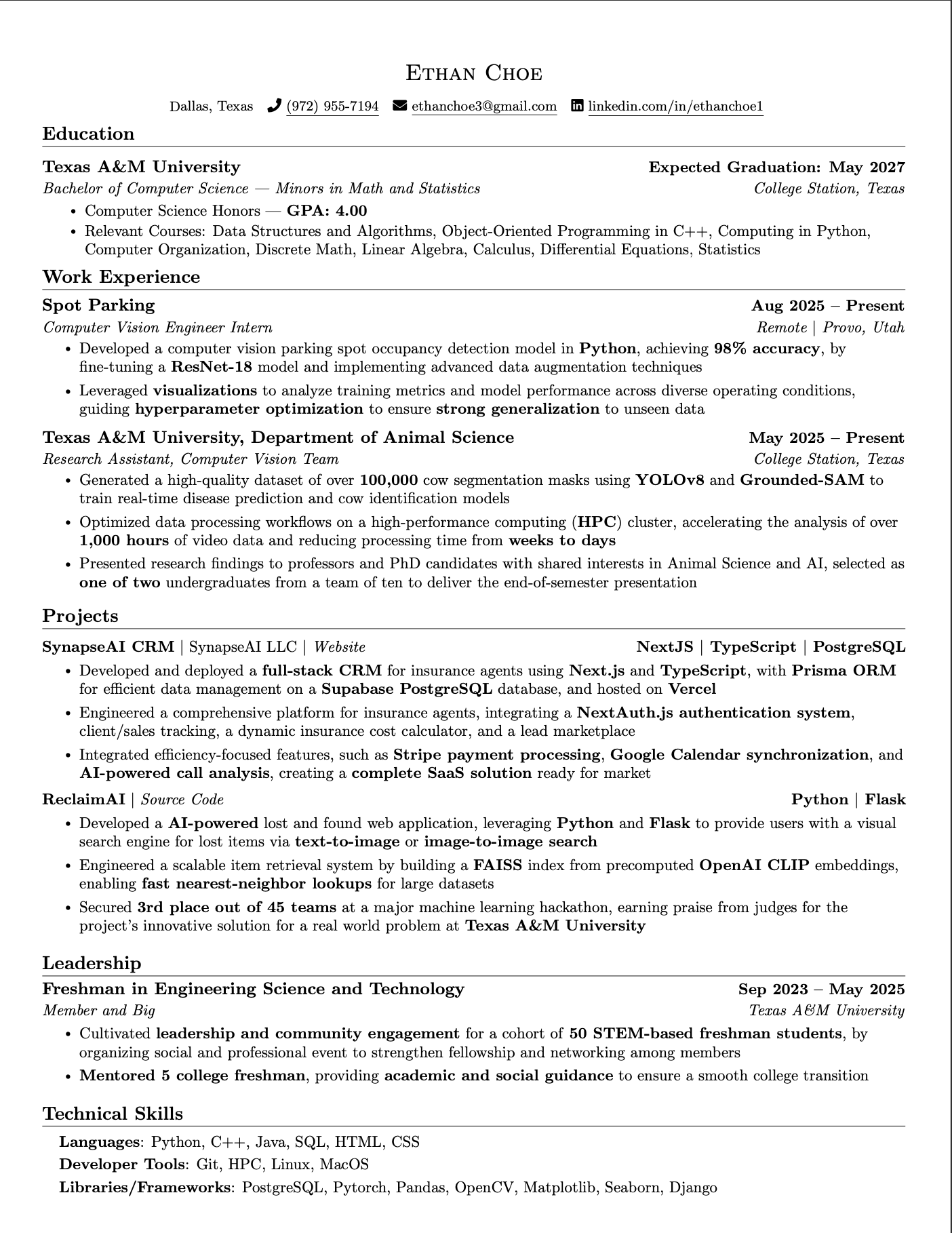 Resume Image